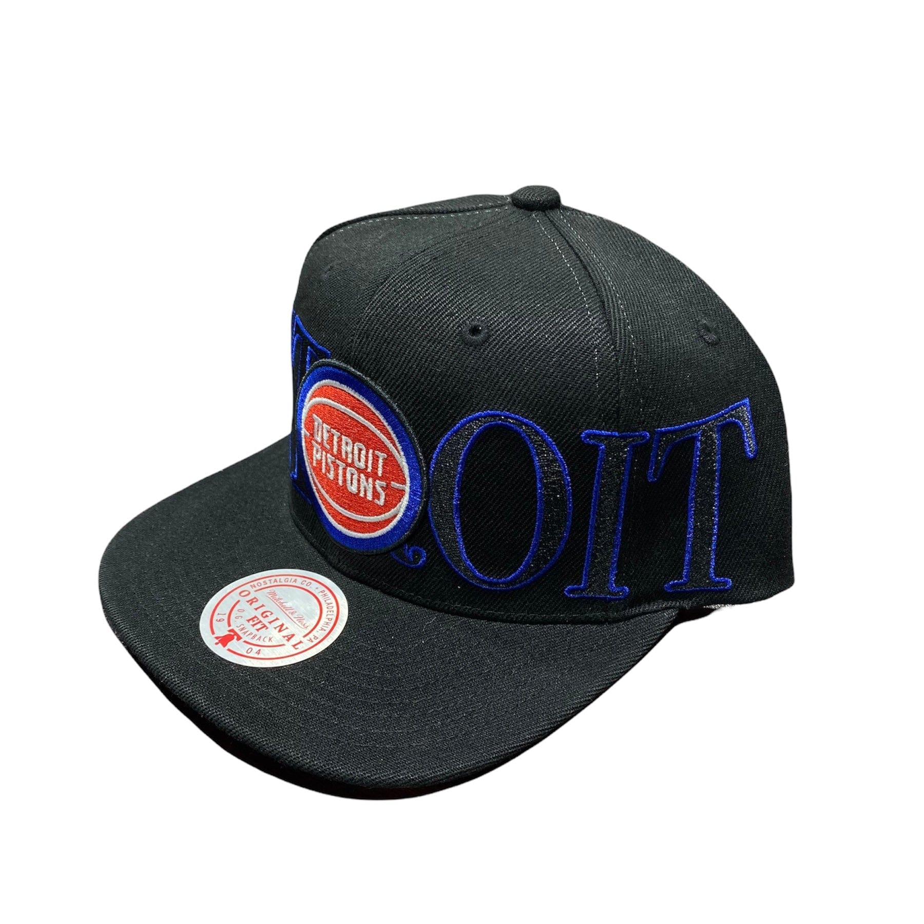 Mitchell & Ness Nba Winner Circle Pistons Snapback (Black)