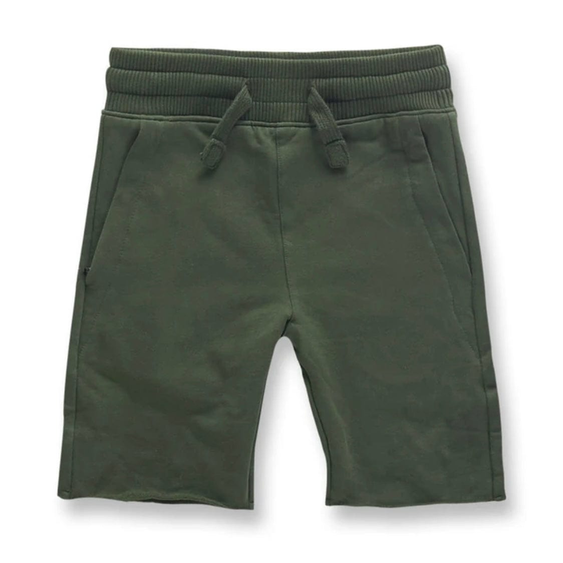 Kids Jordan Craig Palma French Terry Shorts (Army Green) 8350SAK