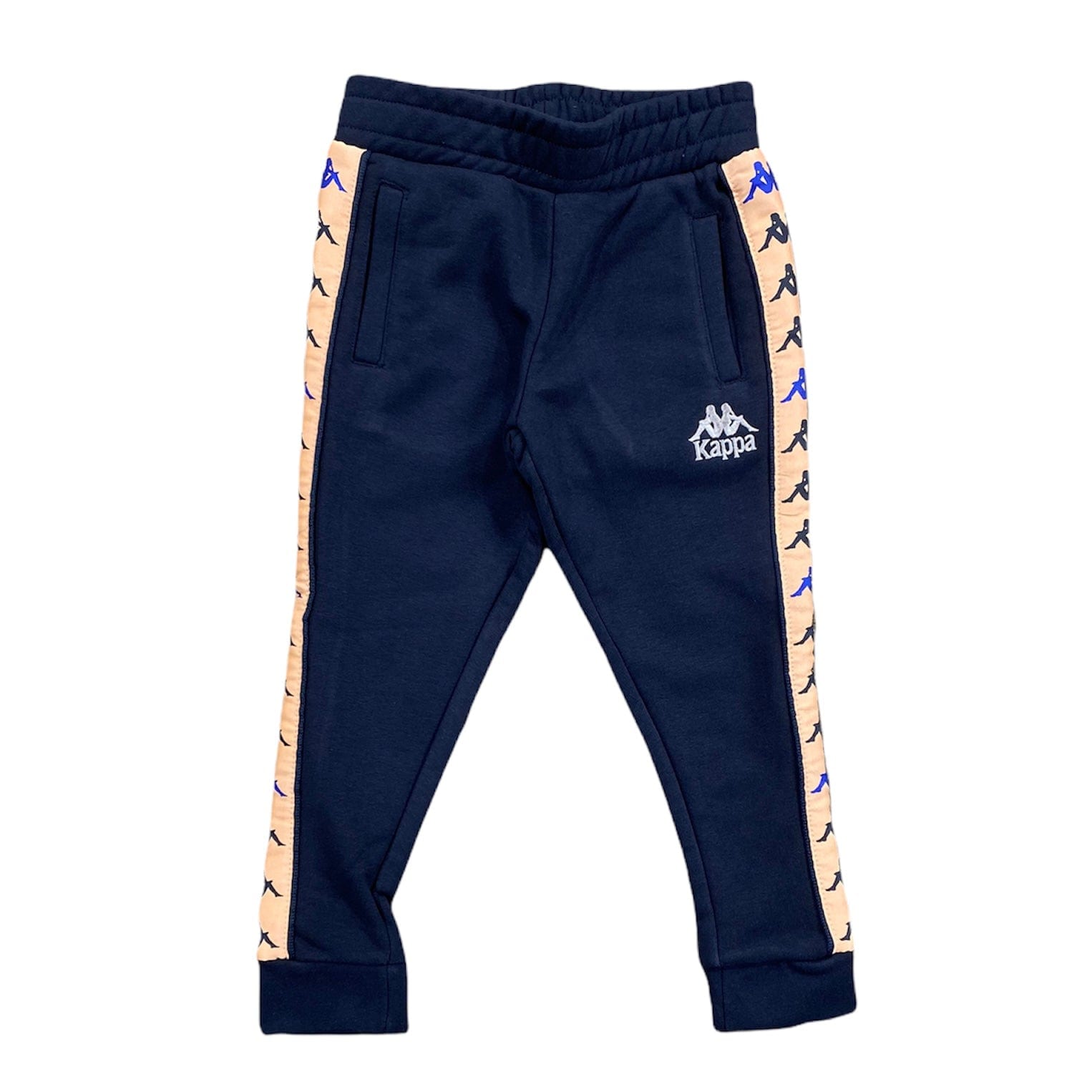 Kids Kappa 222 Banda Alanz 3 Sweatpants (Black Smoke) 36122RW