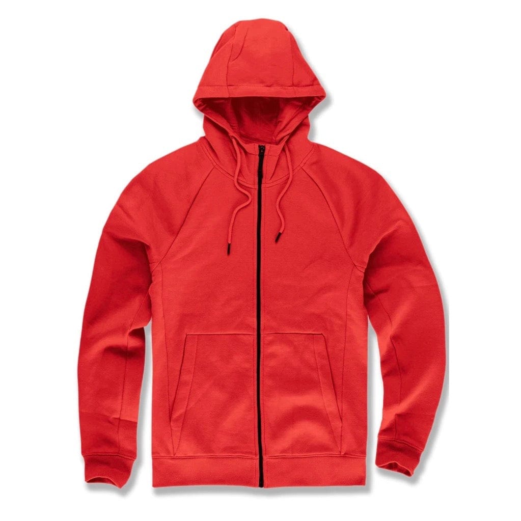 Jordan Craig Uptown Zip Up Hoodie (Red) 8521H