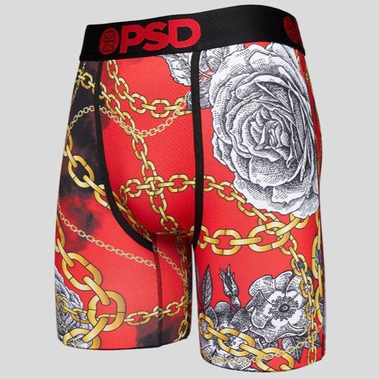PSD Boxer Briefs Men's Underwear Multi/Monogram Luxe 3-Pack : MD