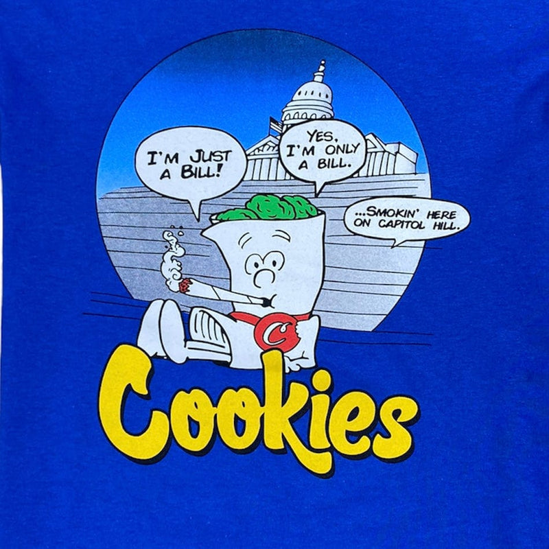 Cookies Just A Bill T Shirt (Royal Blue) 1554T5355