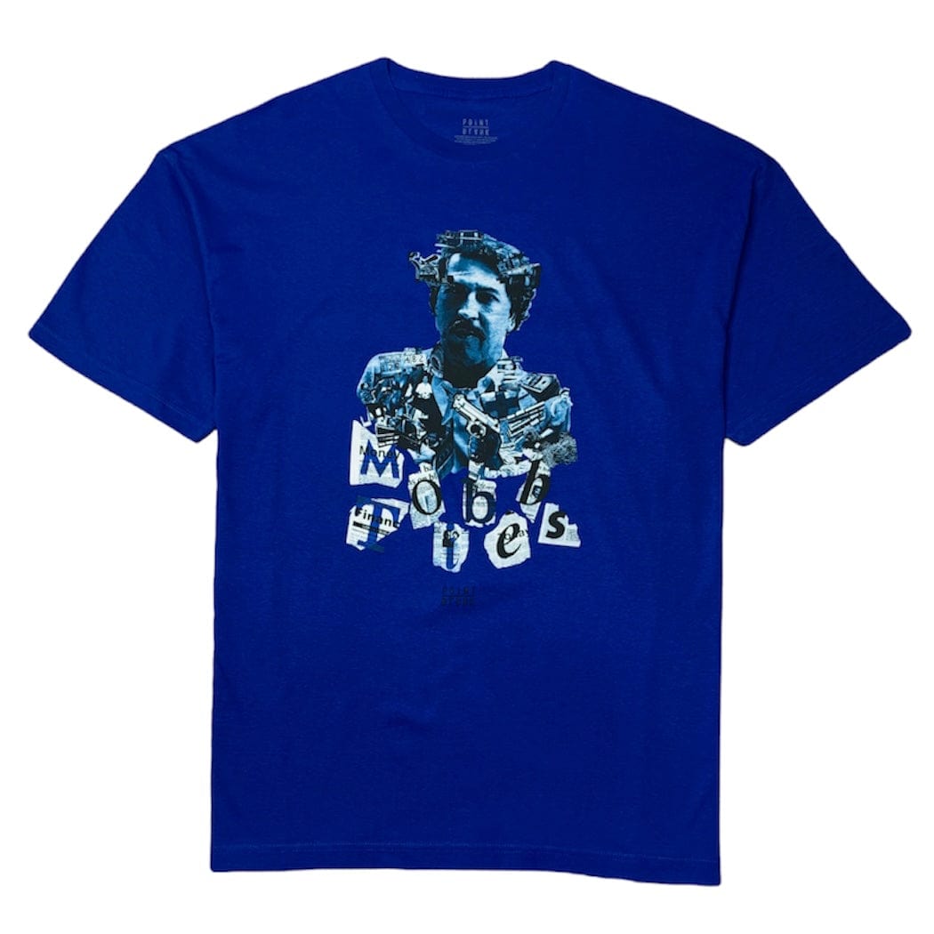 Point Blank Mob Ties T Shirt (Royal Blue) - 100900B