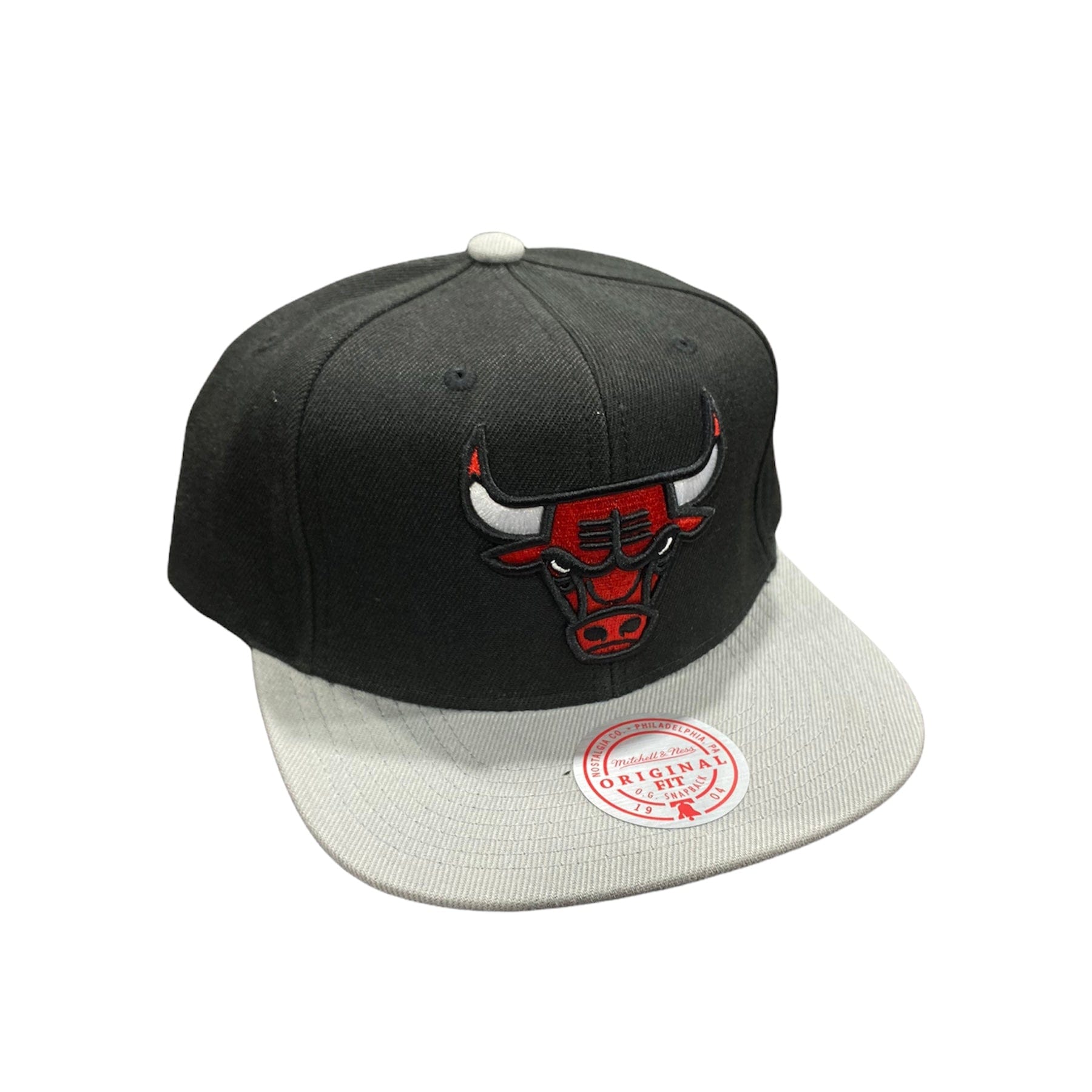 Mitchell & Ness Nba Chicago Bulls Core Basic Snapback (Black/Grey)