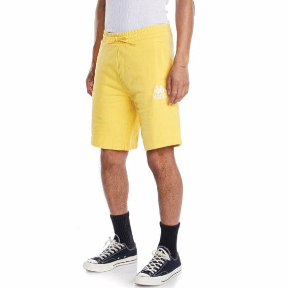 Kappa Authentic Uppsala Shorts (Yellow/White) 33154GW