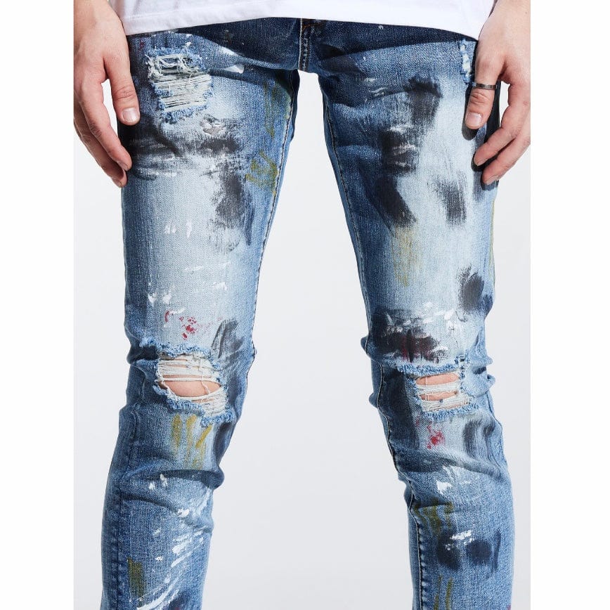 Crysp Atlantic Denim (Indigo Black Paint) CRYSPSP221-108