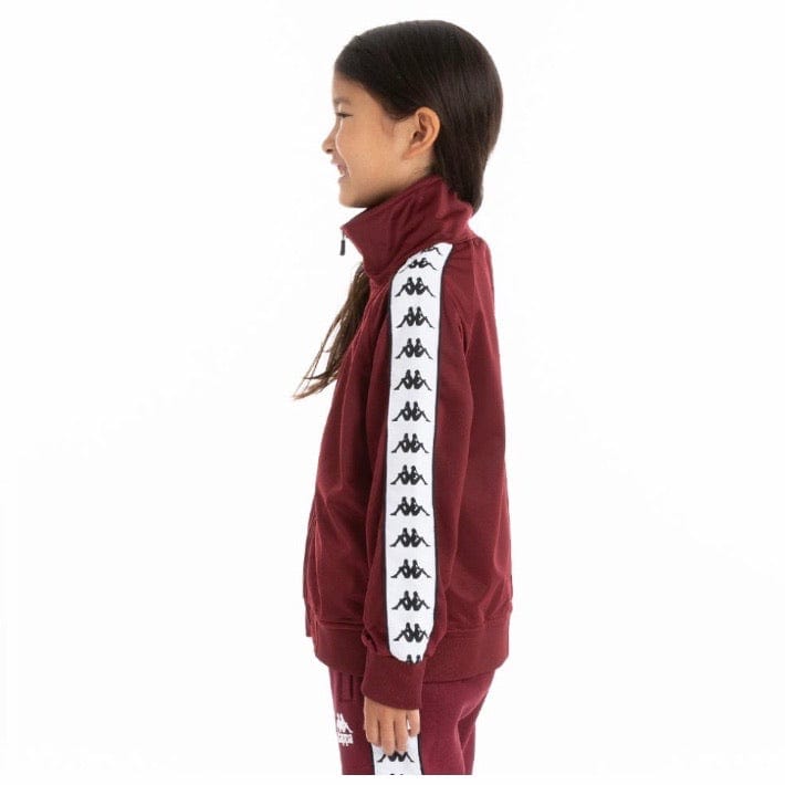 Kids 222 Banda Anniston Track Jacket (Red Dahlia/White)