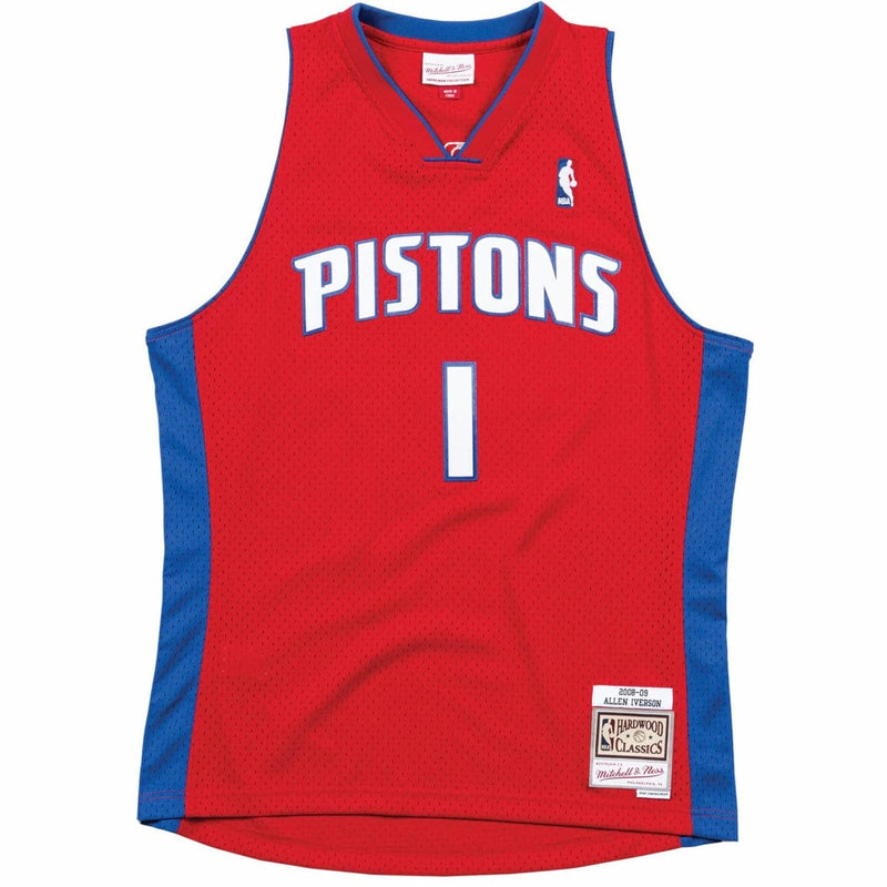 Mitchell & Ness Nba Detroit Pistons Swingman Jersey (Scarlet)