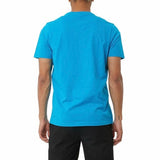 Kappa Logo Tape Bant T Shirt (Blue/White) 37158BW