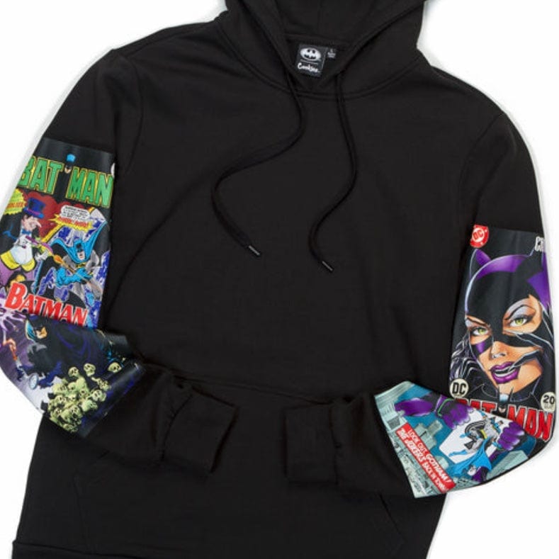 Cookies x Official Batman Collage Pullover Hoodie (Black) 1557H5977