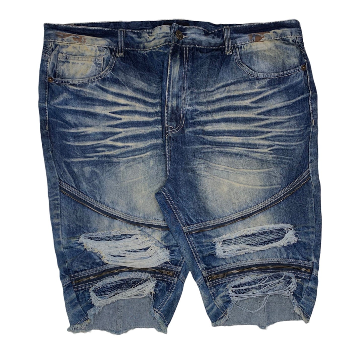 Smoke Rise Denim Short (BLT) - JS7033