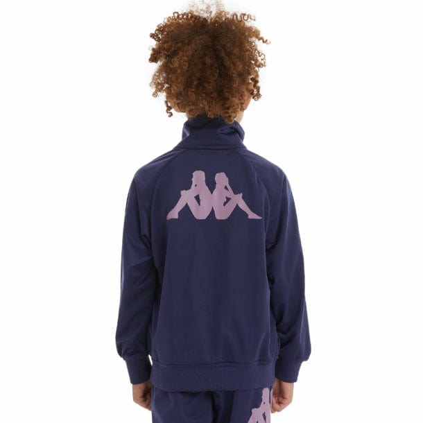 Kids Kappa Authentic Angost Track Jacket (Navy) 341B5GW