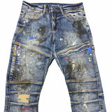 Crysp Kurt Denim Jeans (Indigo Paint) CRYSPHOL20-124