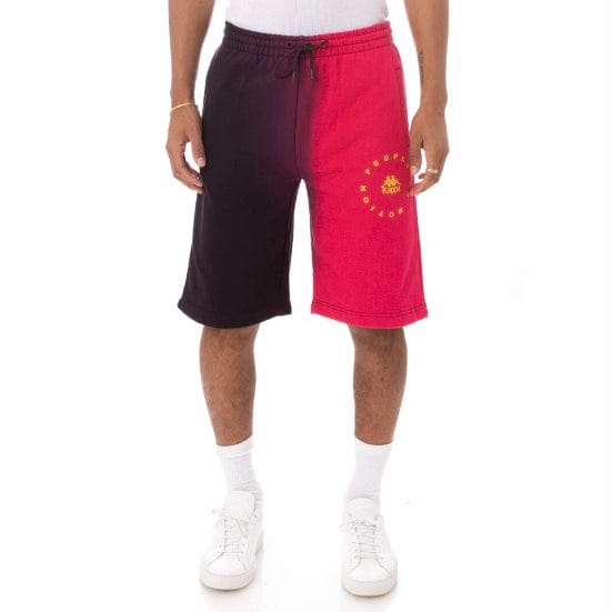 Kappa Authentic Berrie Shorts (Black/Fuchsia/Yellow) - 36161CW