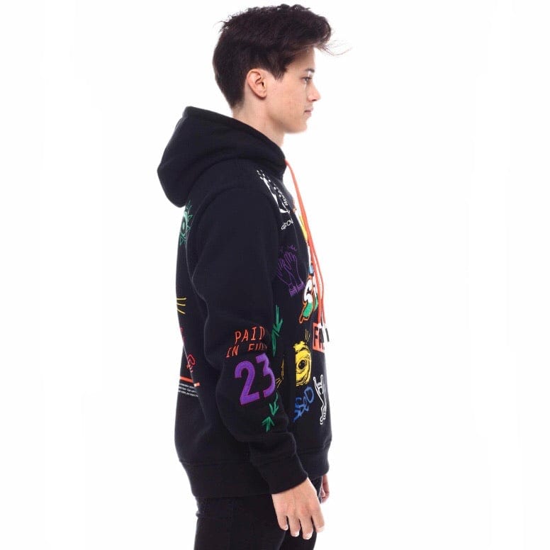 Create 2mrw Keep Life Simple Fleece Hoodie (Black) CF0210