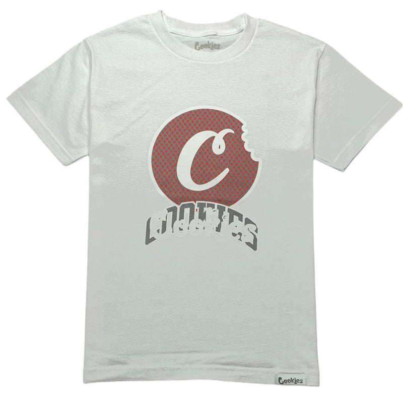 Cookies Loud Pack Logo T Shirt (White/Red) 1557T5858