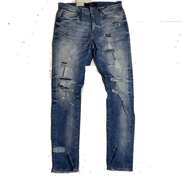 Jordan Craig Sean Denim Jean (Destroyed Blue) - JM3287