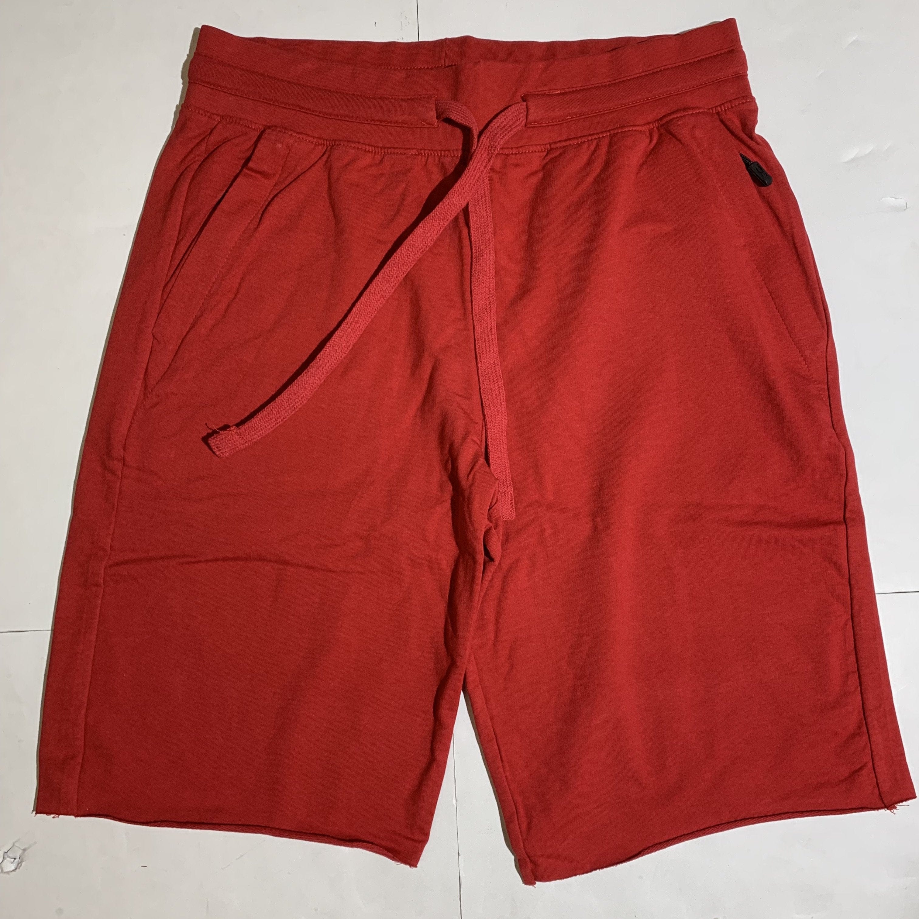 JORDAN CRAIG FLEECE SHORT RED 8308S