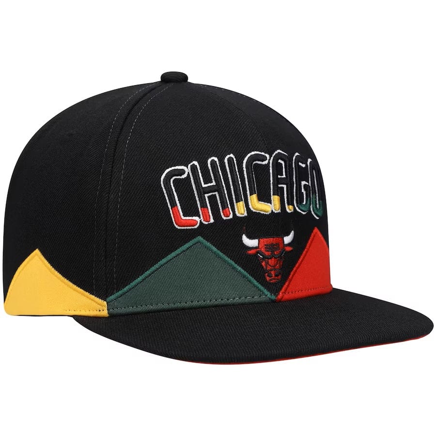 Mitchell & Ness Nba Bhm Crown Snapback Bulls (Black)