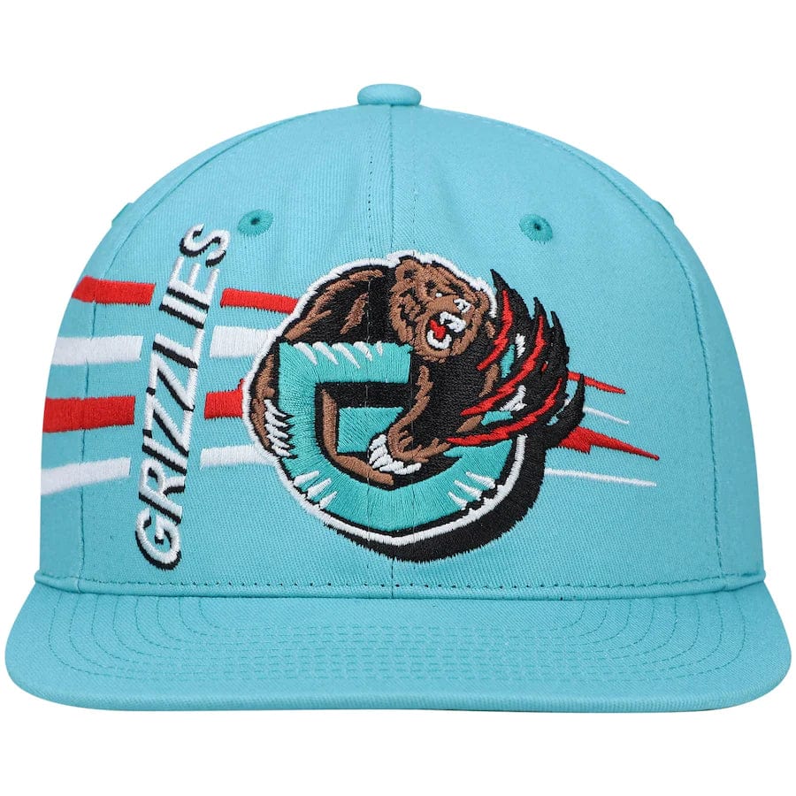 Mitchell & Ness Nba Retro Bolt Deadstock Snapback Hwc Grizzlies (Teal)