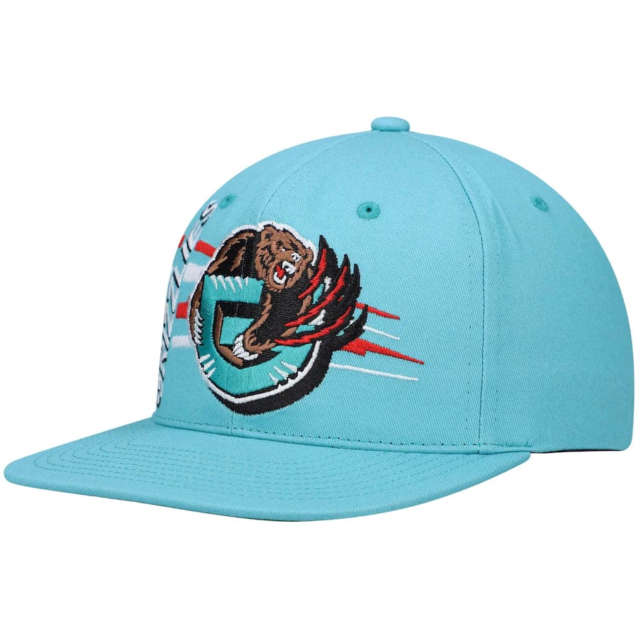 Mitchell & Ness Nba Retro Bolt Deadstock Snapback Hwc Grizzlies (Teal)